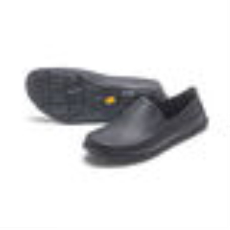 One Quarter Leather Men Vibram Black